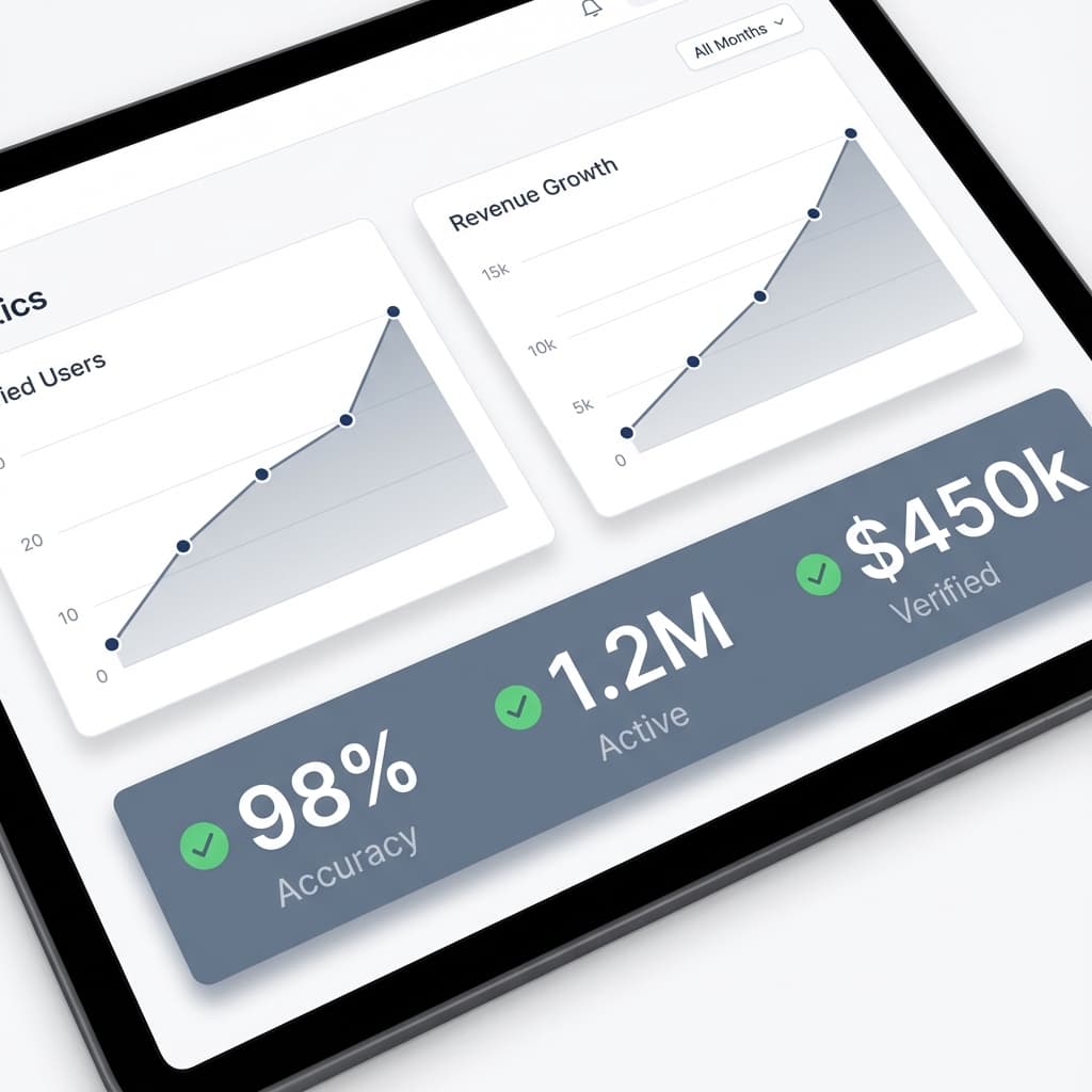 Analytics Dashboard interface